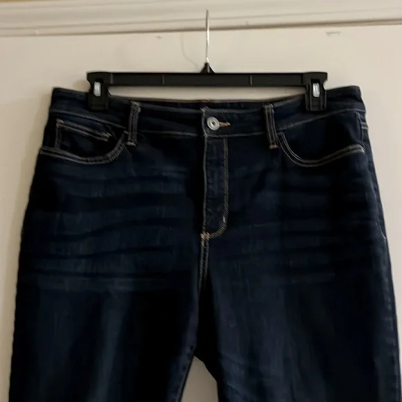 St. John’s Bay Skinny Leg Blue Jeans - Size 16 - Picture 2 of 7